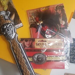 Pirate Halloween Accessories Bundle